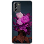 Чехол BoxFace Nokia G60 Exquisite Purple Flowers