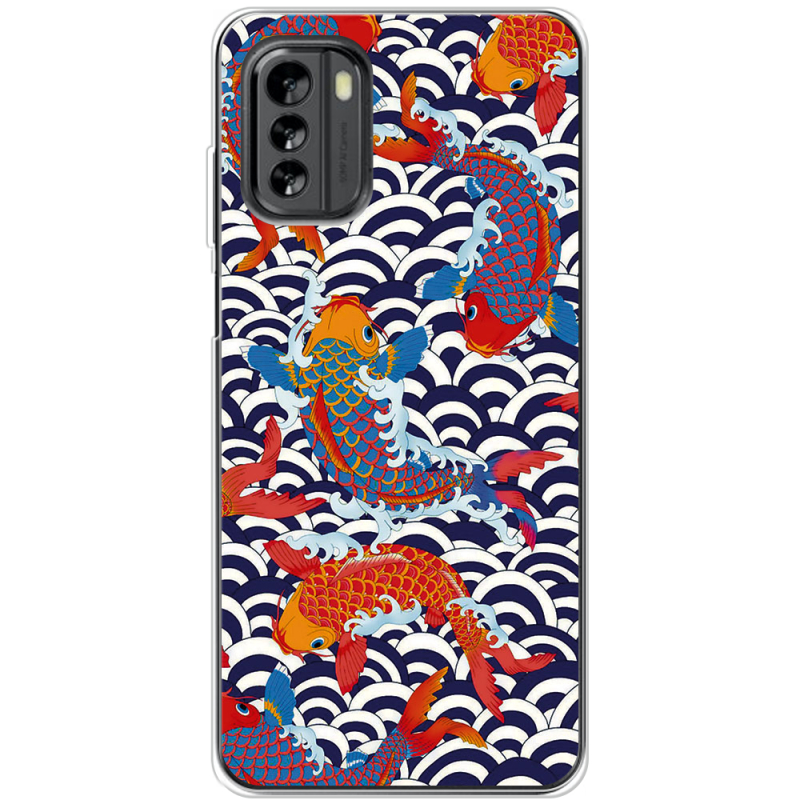 Чехол BoxFace Nokia G60 Koi Fish