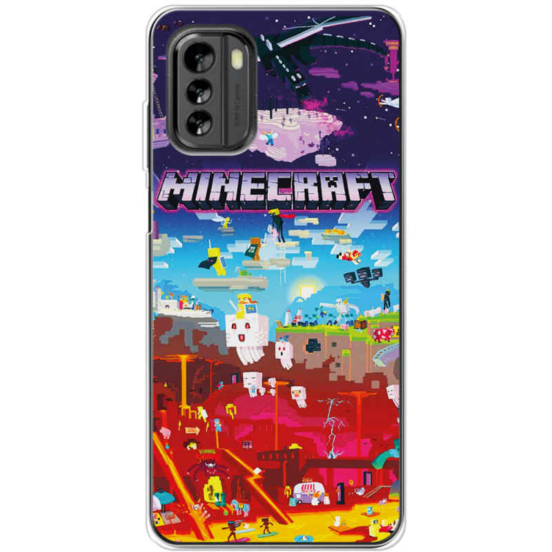 Чехол BoxFace Nokia G60 Minecraft World Beyond