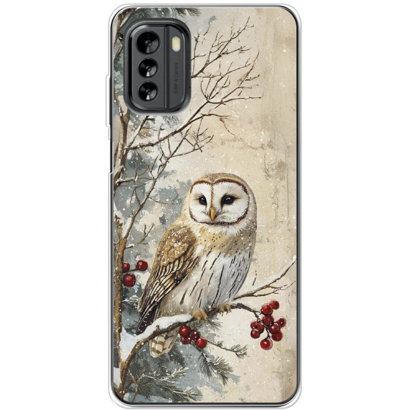 Чехол BoxFace Nokia G60 Christmas Owl