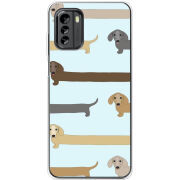 Чехол BoxFace Nokia G60 Dachshund