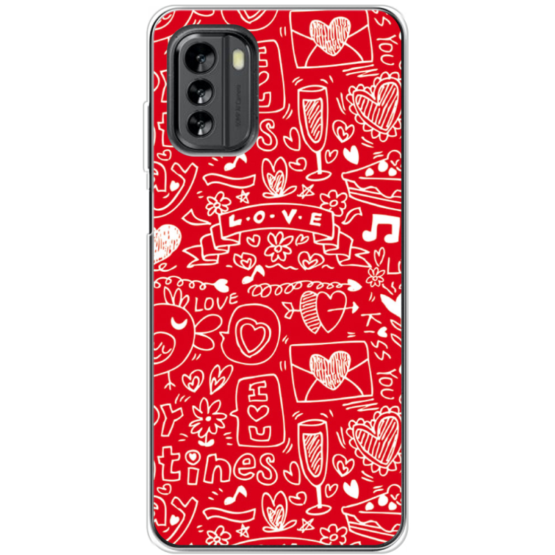 Чехол BoxFace Nokia G60 Happy Valentines