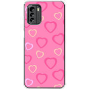 Чехол BoxFace Nokia G60 Sugar Hearts