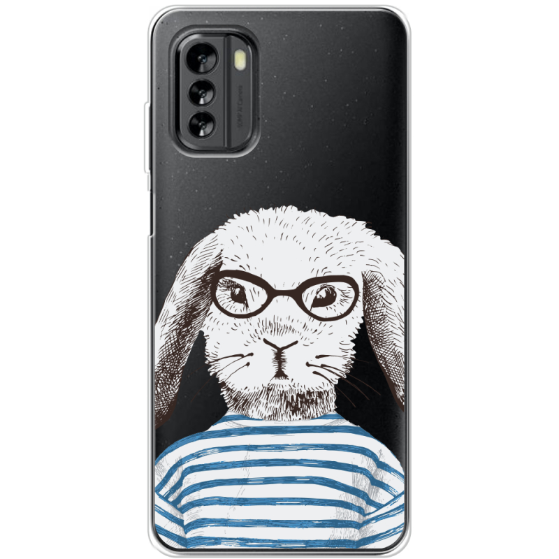 Прозрачный чехол BoxFace Nokia G60 MR. Rabbit