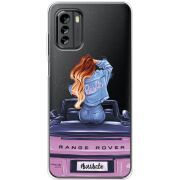 Прозрачный чехол BoxFace Nokia G60 Boss Babe