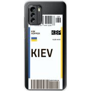 Прозрачный чехол BoxFace Nokia G60 Ticket Kiev
