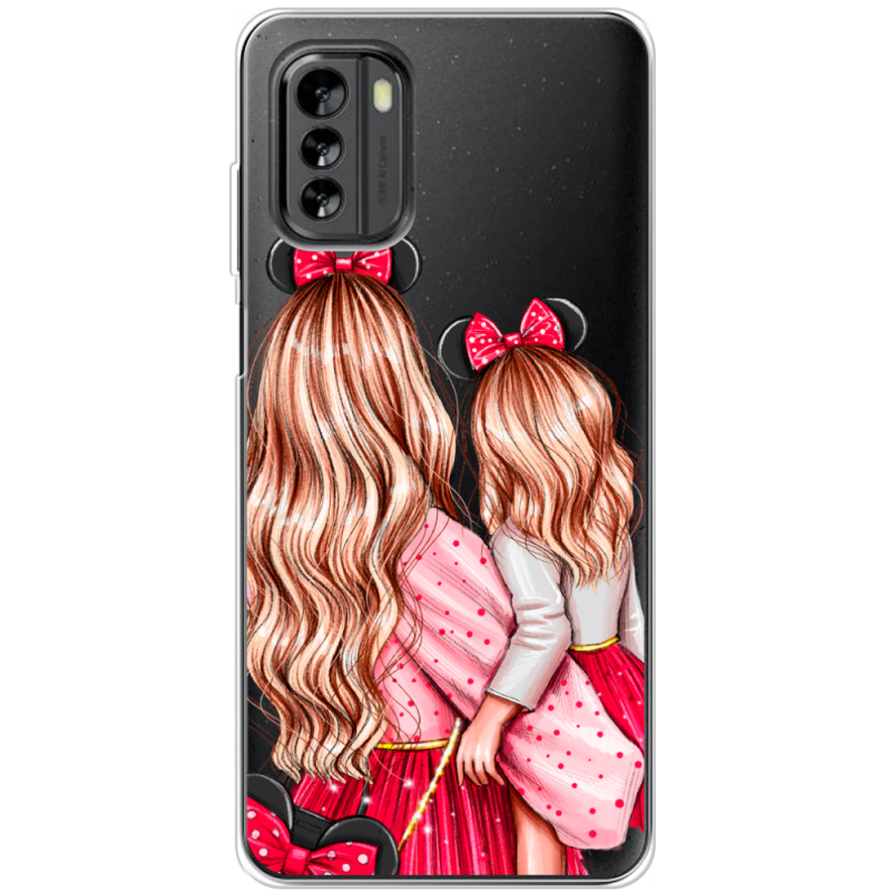 Прозрачный чехол BoxFace Nokia G60 Mouse Girls