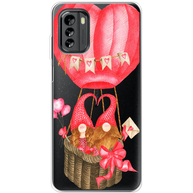 Прозрачный чехол BoxFace Nokia G60 Valentine Dwarfs