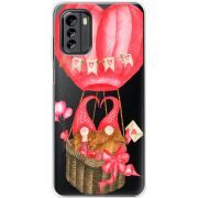 Прозрачный чехол BoxFace Nokia G60 Valentine Dwarfs