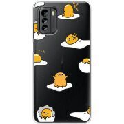 Прозрачный чехол BoxFace Nokia G60 Gudetama