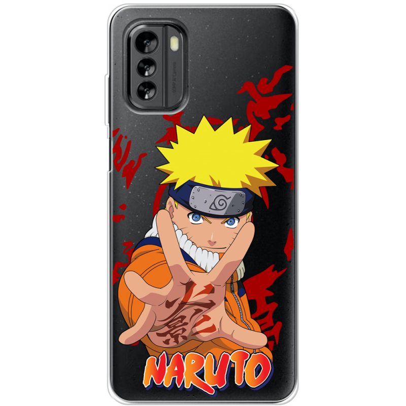 Прозрачный чехол BoxFace Nokia G60 Naruto