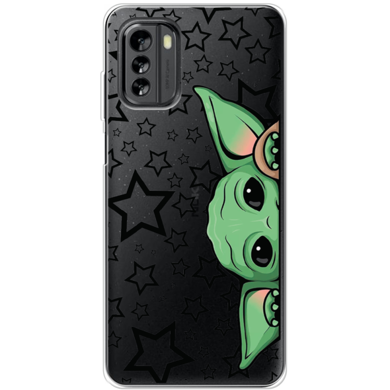 Прозрачный чехол BoxFace Nokia G60 Baby Yoda