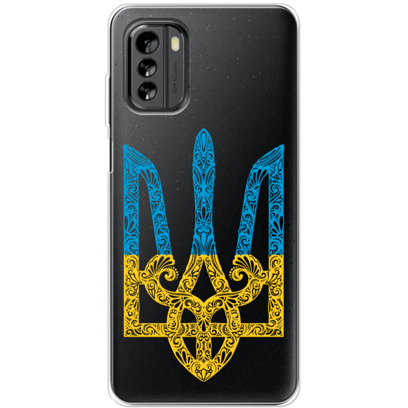 Прозрачный чехол BoxFace Nokia G60 Gold Trident