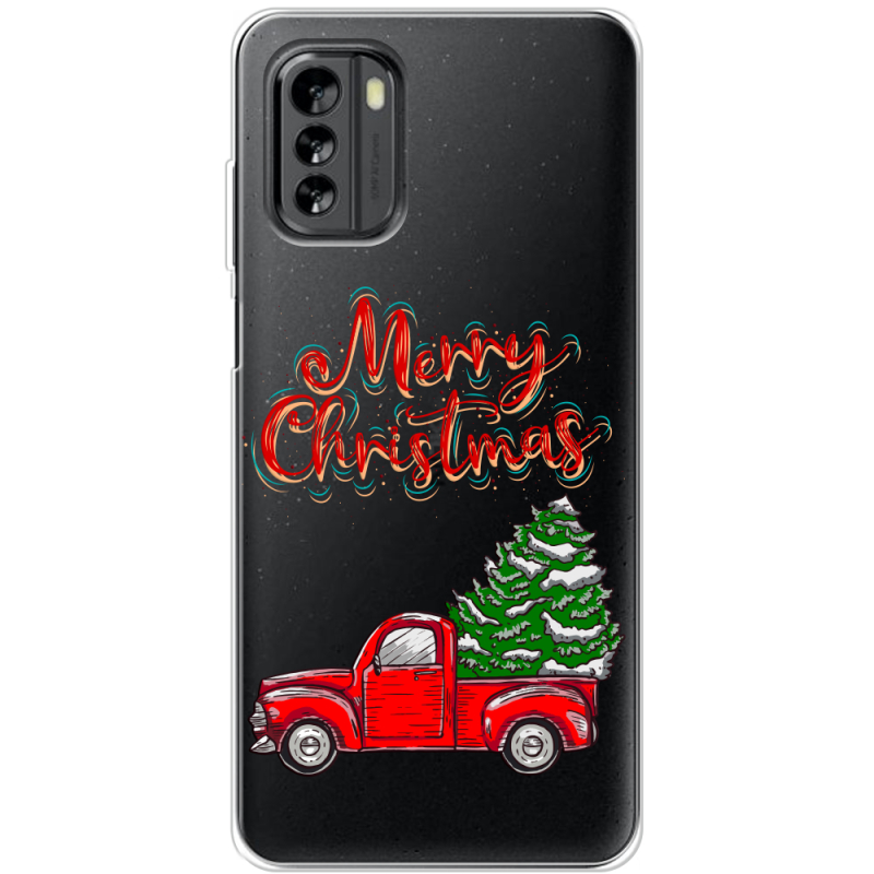 Прозрачный чехол BoxFace Nokia G60 Holiday Car