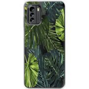 Прозрачный чехол BoxFace Nokia G60 Palm Tree