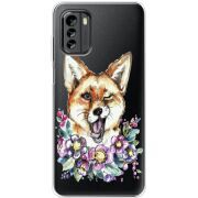 Прозрачный чехол BoxFace Nokia G60 Winking Fox