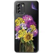 Прозрачный чехол BoxFace Nokia G60 My Bouquet