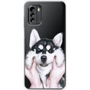 Прозрачный чехол BoxFace Nokia G60 Husky