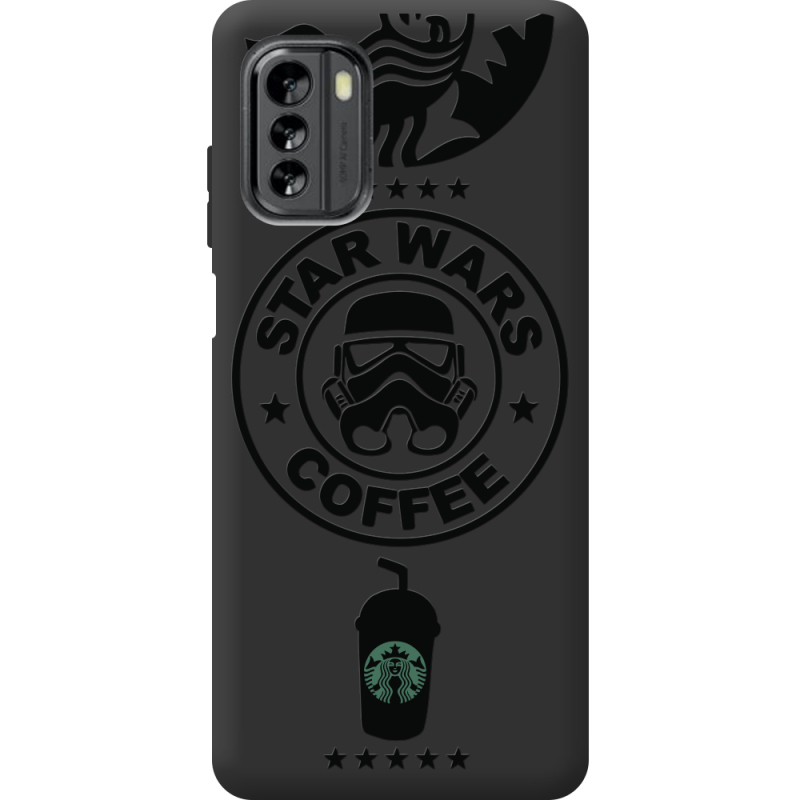 Черный чехол BoxFace Nokia G60 Dark Coffee