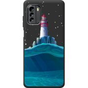 Черный чехол BoxFace Nokia G60 Lighthouse