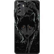 Черный чехол BoxFace Nokia G60 Wolf