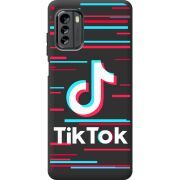 Черный чехол BoxFace Nokia G60 Tik Tok