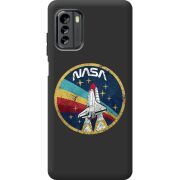 Черный чехол BoxFace Nokia G60 NASA