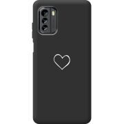 Черный чехол BoxFace Nokia G60 My Heart