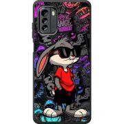 Черный чехол BoxFace Nokia G60 Малий вухань