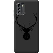 Черный чехол BoxFace Nokia G60 Deer