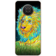 Чехол BoxFace Nokia X10 Moonlight Lion