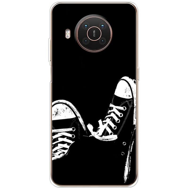 Чехол BoxFace Nokia X10 Black Sneakers