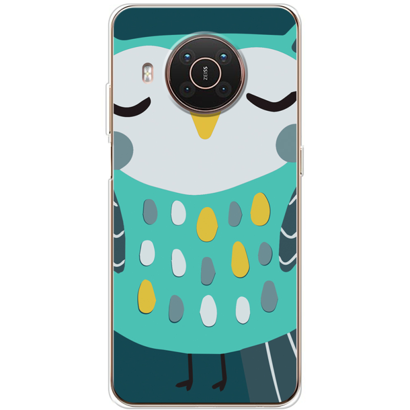 Чехол BoxFace Nokia X10 Green Owl