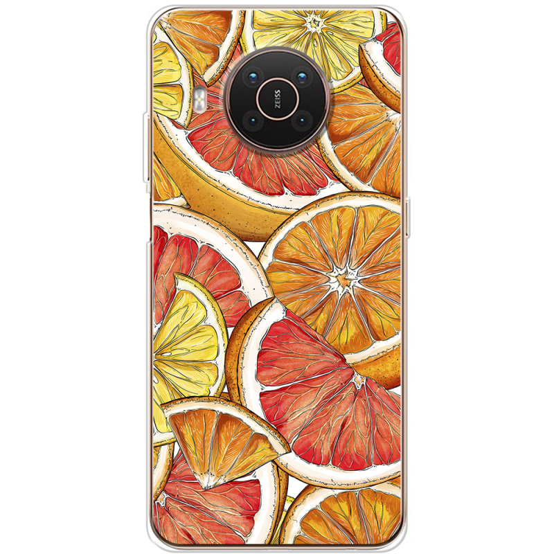 Чехол BoxFace Nokia X10 Citrus Pattern