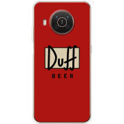 Чехол BoxFace Nokia X10 Duff beer