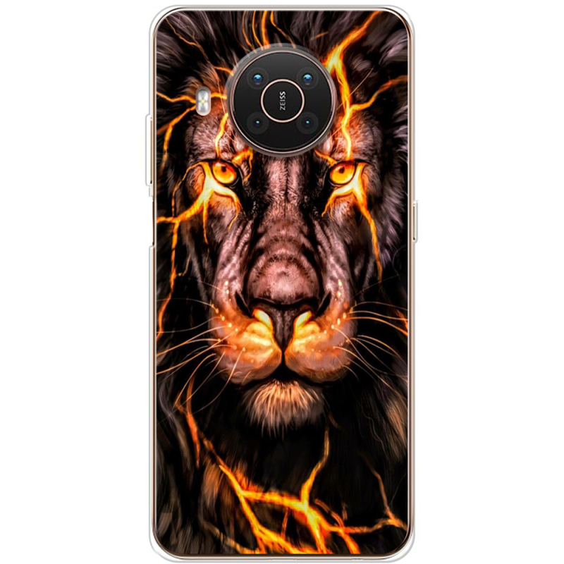 Чехол BoxFace Nokia X10 Fire Lion