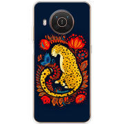 Чехол BoxFace Nokia X10 Petrykivka Leopard