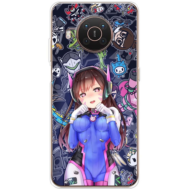 Чехол BoxFace Nokia X10 Overwatch D.VA