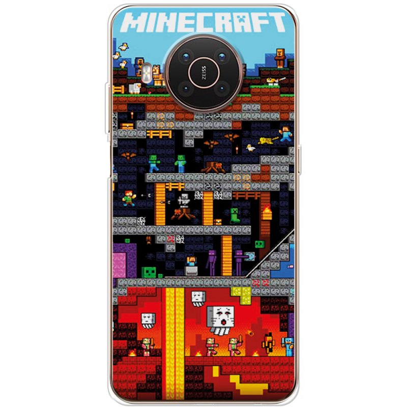 Чехол BoxFace Nokia X10 Minecraft Lode Runner