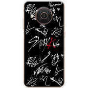 Чехол BoxFace Nokia X10 Stray Kids автограф