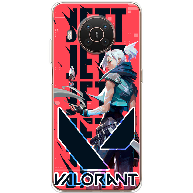 Чехол BoxFace Nokia X10 Valorant Jett