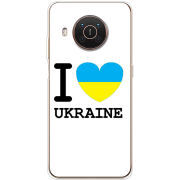 Чехол BoxFace Nokia X10 I love Ukraine