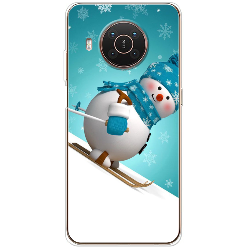 Чехол BoxFace Nokia X10 Skier Snowman