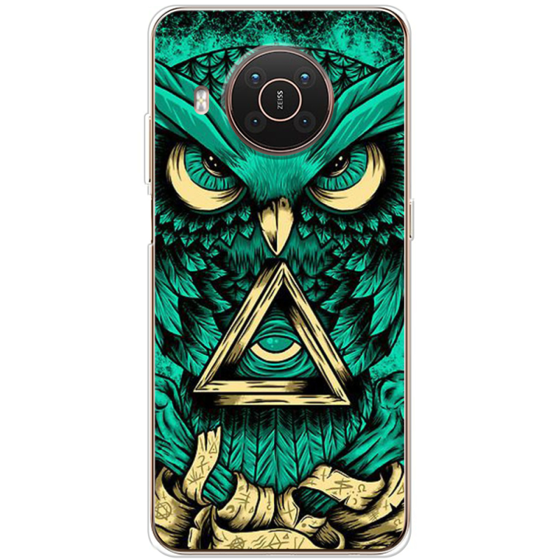 Чехол BoxFace Nokia X10 Masonic Owl