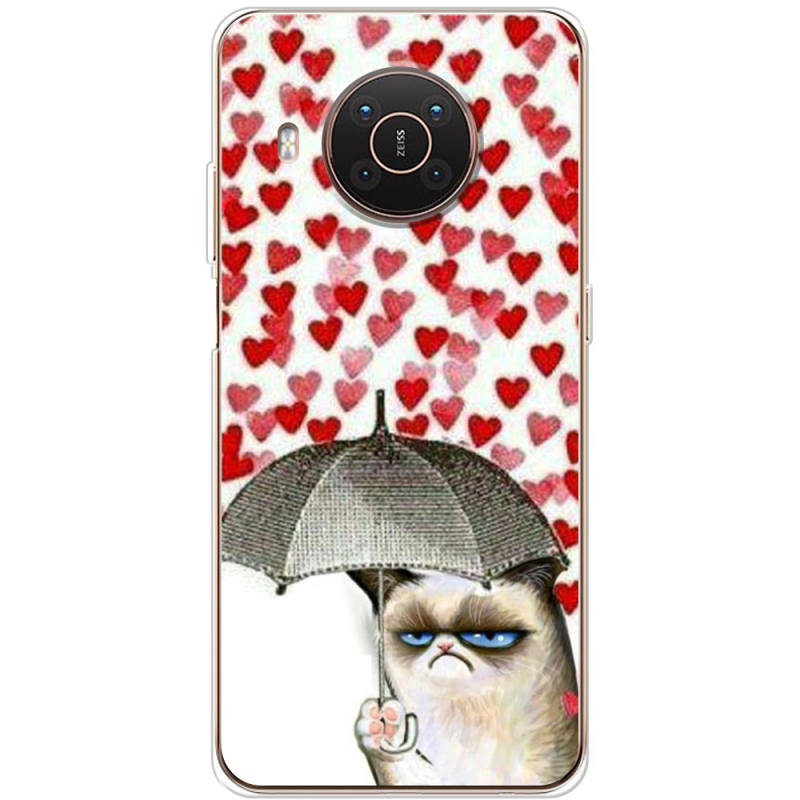 Чехол BoxFace Nokia X10 Raining Hearts