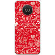 Чехол BoxFace Nokia X10 Happy Valentines