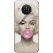 Чехол BoxFace Nokia X10 Marilyn Monroe Bubble Gum