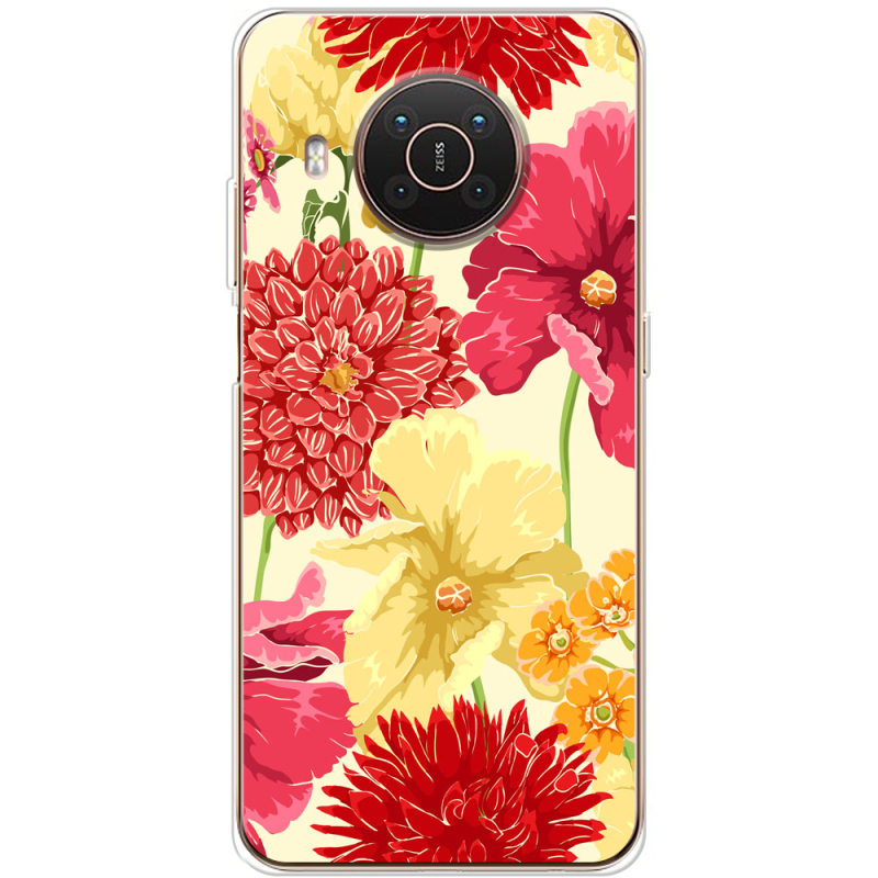 Чехол BoxFace Nokia X10 Flower Bed