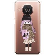 Прозрачный чехол BoxFace Nokia X10 Winter Morning Girl