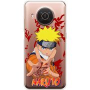 Прозрачный чехол BoxFace Nokia X10 Naruto